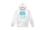 SpongeBob SquarePants Mens Bikini Bottom Welcome Hoodie (White) - UTTV8823