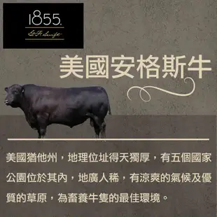 【漢克嚴選】1855美國安格斯黑牛無骨牛小排6片組(120g±10% /片)
