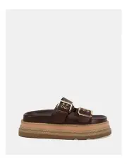 [Novo Shoes] Samaira Slides in Brown