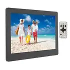 Digital Photo Frame 10 Inch HD LED Screen Slideshow Clock Music Function Ele