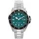 【TIMEX】天美時 Harbourside Coast 43 毫米航海風格不銹鋼手錶(綠x銀TXTW2V91900)