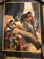 Signed limited 21/30 - Gary Gianni Robert E. Howard CONAN poster - 18 x 24.