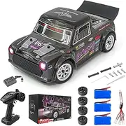 LEOSO SG1606 Pro Brushless RC Drift Car with Gyro Max 60 km/h Drift RC Cars for Adults 1/16 RC Car All-Road Street 4WD Remote Control Car with 3pcs Upgraded 1500mah Battery (SG1606 Pro)