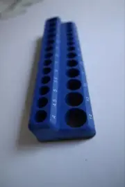 1/4’ MagneticSocket Organizer Storage Holder Metric SAE
