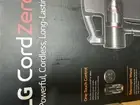 NEW!! LG CordZero A9 25.55V Cordless Stick Vacuum Cleaner-Matte Blk A913BM Seal