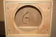rawcabs DIY boogie style 1x12 unfinished empty close back extension cabinet