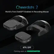Smart Wireless Air Mouse Bluetooth AI-Recording ChatGPT Mouse