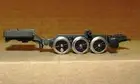 2-6-4 STEAM ENGINE UNDERFRAME N SCALE PART # 1751 094 BY AHM RIVAROSSI LIMA NEW