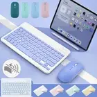 For Samsung Galaxy Tab A7 A8 S9 S8 S7 S6 Wireless Bluetooth Keyboard Mouse Set