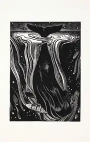 Moby Dick : Rockwell Kent : 1929 : Archival Quality Art Print