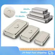 Dental Tray Surgical Nursing Lid Medical Equipment Steriliser Container Storage