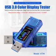 AT34/AT35 USB 3.0 Color Display Tester LCD Voltmeter Ammeter Voltage Meter