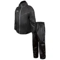 在飛比找蝦皮商城優惠-JAP YW-R206 黑色 兩件式運動雨衣 透氣 3片式雨