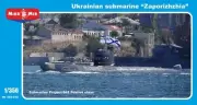 MikroMir 350-019 - Ukrainian submarine " Zaporizhzhia " - 1/350 Scale Model Kit