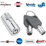 (135) Vending Machine Lock - Pepsi - Coke - Seaga - Royal Vendors - Vendo - USI