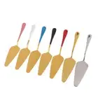 Colorful Stainless Steel Serrated Edge Cake Cutter Pie Pizza Shovel Cake Spa KX
