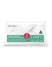 [Dreamaker] Australian Made Allergy Sensitive Pillow 2 Pack in White