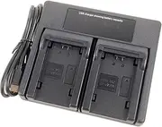 USB Dual Battery Charger for Sony NP-FZ100 NPFZ100 BC-QZ1 Alpha A9 A9R A9S 9 9S 9R,A7III A7IV A7RIII A7R3 A7R IV A7C A7S,III A6600 ILCE 9M2 Camera
