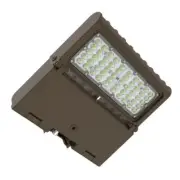 LFL10-150W-P SLIM LED FLOOD LIGHT 150W 120~277V 5000K- BRNZ