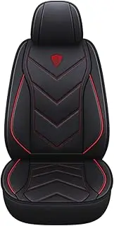 QIOZO car seat Cover Suitable for Volkswagen AMAROK Jetta, Santana Variant Lamando Lavida Vista Auto Parts/Waterproof/Black red