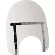 Memphis Shades - MEM4120 - Memphis Slim Windshield (9in. Cutout), 15in. - Clear