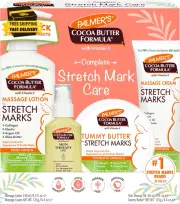Cocoa Butter Formula Pregnancy Skin Care Kit for Stretch Marks and Scars, Derma