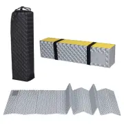 Closed Cell Foam Sleeping Pad Ultralight Foldable Camping Sleeping Mat Yellow