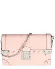 Louis Vuitton Pink Epi Trunk Chain Wallet (Authentic Pre-Loved)