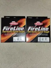(2) Berkley FireLine Thermally Fused Superline [Color-SMOKE] [125YD] [30lb]