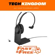 Jabra Evolve2 55 MS Mono BT ANC Headset + Stand & Link380A (USB-A)