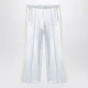 [Palm Angels] Silver Trousers With Logo 12 Grey