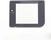 Replacement Glass Screen Lens Cover for Gameboy Game Boy GB DMG Original System - Light Grey