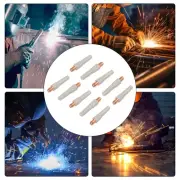 8PCS NonStick Welding Tips for 15AK Torch 45*0 8mm for Enhanced Productivity