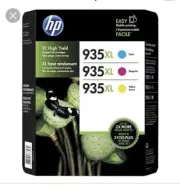 3 x Genuine HP935XL Colour Ink Cartridges C+M+Y for HP officejet Pro 6830 6230