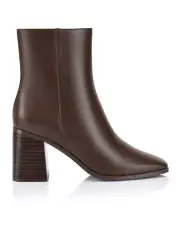 [VERALI] Liliah Ankle Boots in Chocolate Brown