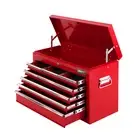 Giantz 9 Drawer Tool Box Cabinet Chest Storage Garage Set Key Organiser Red NEW