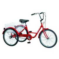 在飛比找蝦皮購物優惠-(免運) GOMIER 20吋三輪車 腳踏車 (紅色) (附