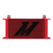Mishimoto Universal 19 Row Oil Cooler Red FOR 2018-21 Ford Mustang (for: Ford)