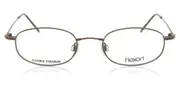 Flexon FL 609 200 Men's Glasses Brown Size 50 - Private Health Rebate - Blue Light Block Available
