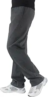 [Generic] Men's Basic Athletic Sweatpants Straight Leg Open Bottom Trousers Casual Lightweight Yoga Pants with Pockets