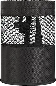 Mesh Golf Ball Bag, Golf Ball Storage Bag, Large Capacity Golf Ball Carry Bag | Black Mesh Bag, Portable Storage Bag for Driving Range, Training Area, Golf Course