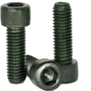 5/16"-18 x 7/8" FT Socket Head Cap Screws Coarse Alloy Thermal Black Oxide, 25pk