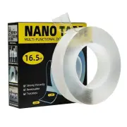 Double Sided Tape Heavy Duty Mounting Tape - Removable Transparent Tape 16.5FT