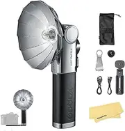 [GODOX] Lux Master Camera Flash, GN25 6000K±300K CCT, S1/S2 Optical Control, 2.4G Wireless X System Compatible with Cameras