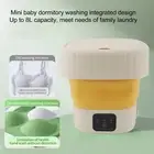 AU Folding Washing Machine Portable Foldable 8L Mini Washer For Socks Und 10307