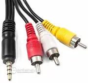 Quality A/V Cable for Sony VMC20FR WX5 HDR-FX1 T500 DCR-VX2100 DSC-T10 WX1/B