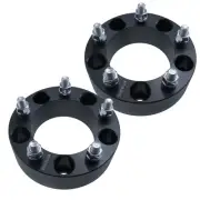 (2) 2" 5x5.5 to 5x5.5 Wheel Spacers Adapters 12x1.25 Studs fits Geo & Suzuki (for: Suzuki)
