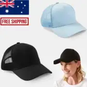 Unisex Adjustable Plain Trucker Cap Hat Mesh Baseball Promotional Various Colors