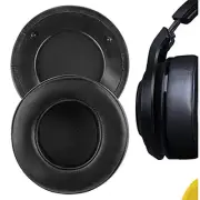 Geekria Protein Leather Ear Pads for Razer Man O' War Gaming Headphones (Black)