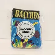 2025 Krewe of Bacchus Super Sunday Socks Float Mardi Gras Collectible New!